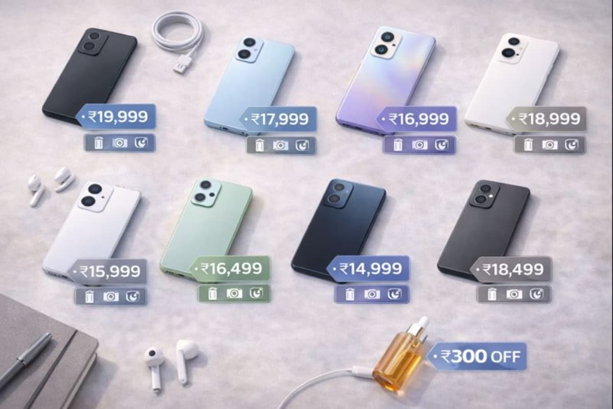 10 Best Smartphones Under ₹20,000 in India