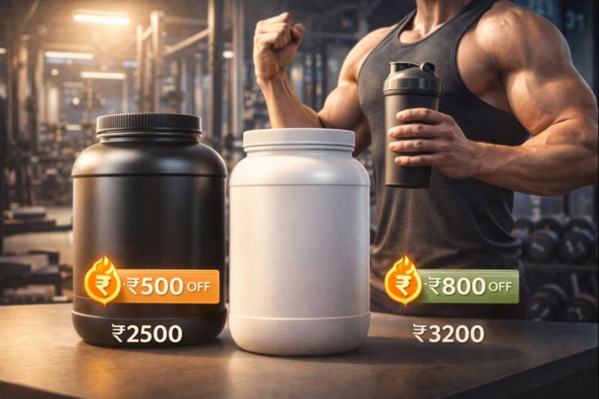 6 Best Protein Powders for Muscle Gain Under ₹2,000 (India)