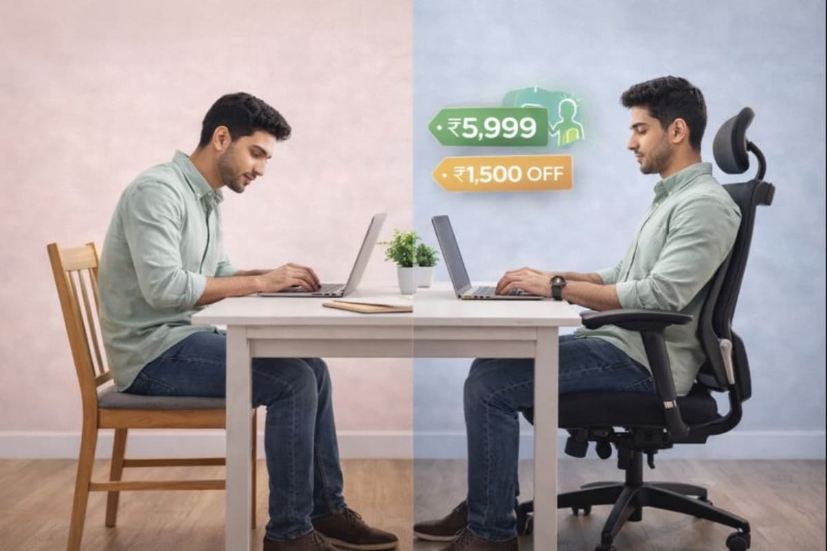 Best Ergonomic Chairs for a Comfortable WFH Setup Under ₹5,000 in India