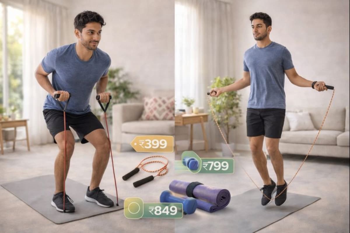 Best Home Workout Equipment for Weight Loss Under ₹5,000 in India
