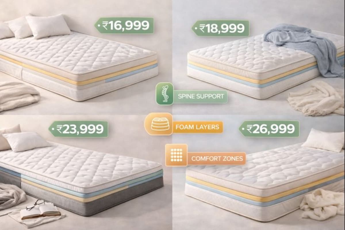 Best Mattresses for Back Support and Restful Sleep in India