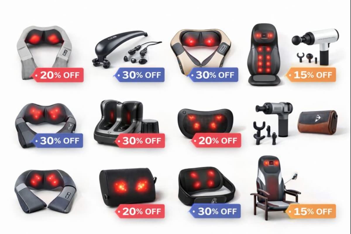 Top 10 Electric Massagers for Back Pain (India)